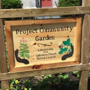 Project Community Garden at SSUC